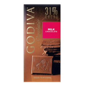 Godiva tablet 31% Cacao Milk Chocolate 100 gram