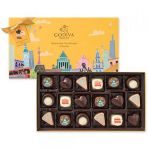 Godiva Wonderful City Dreams Collection 195 gram