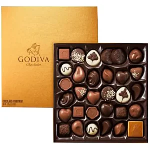 Godiva Gold Box 34 pcs 385 gram